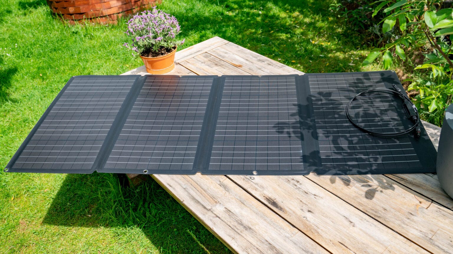 Test Das EcoFlow 160W Solarpanel Faltbar Aber Mit Standard