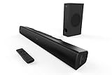 Creative Stage V2 2.1 Soundbar mit Subwoofer, Clear Dialog und...