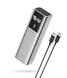 CUKTECH 10 Powerbank 10000mAh, Power Bank 100W mit Digitales Display,...