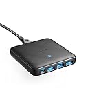 Anker 65W 4-Port PIQ 3.0 & GaN Schnellladenetzteil, PowerPort Atom III...