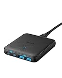 Anker USB-C Ladegerät, 543 (65W II) PIQ 3.0 & GaN 4-Port Netzteil,...