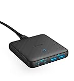 Anker PowerPort Atom III Slim Wandladegerät Duale USB-C Ports (65W...