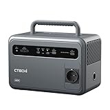 CTECHi Tragbare Powerstation 600W, 384Wh Solargenerator mit LiFePO4...