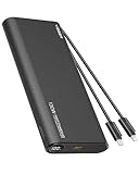 VEGER Power Bank Laptop 100W mit Kabel, Max 130W 25000mAh Laptop...