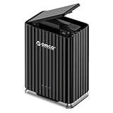 ORICO Boîtier de disque dur 2 baies, USB 3.1 Type-C sans outil...