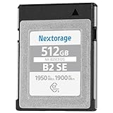 Nextorage Japanischer Hersteller CFexpress Typ B 512GB Maximale...