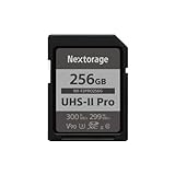 Nextorage Ultra Fast v90 UHS-II SD-Karte PRO 256 GB maximale...