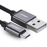 Ugreen 2m Premium Micro USB auf USB Kabel High Speed USB 2.0 A Stecker...