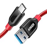 Anker PowerLine+ 90cm USB C Kabel auf USB 3.0 A, sehr Beständig für...