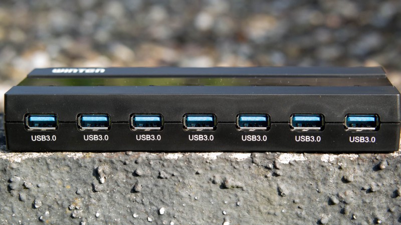 Winten 7 Port USB 3.0 Netzteil Hub Aktiv Test Review