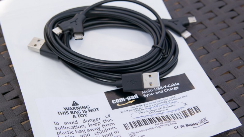 2in1 3in1 Ladekabel Kabel von Leicke LP COM-PAD dodocool Remax im Test Review Vergleich Ladegeschwindigkeit