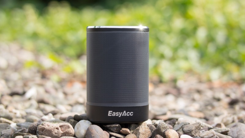 Power Brüllwürfel im Test EasyAcc DP100 Ultra Portable Bluetooth 4.0 Speaker Review Lautsprecher Audio Musik Akku