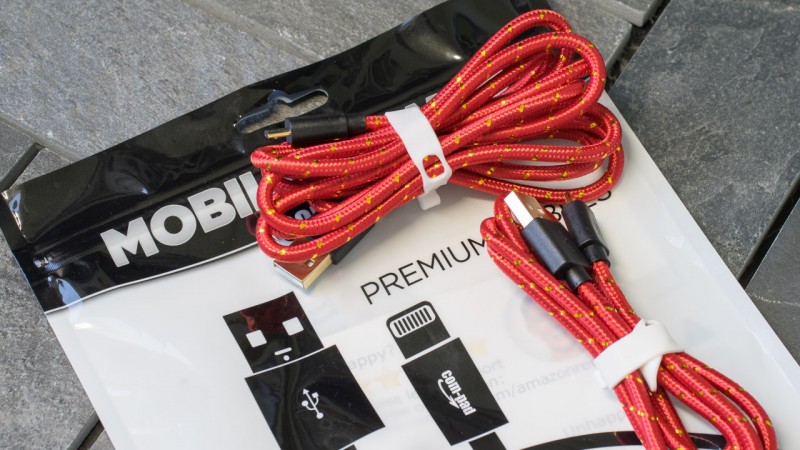 COM-PAD Premium Micro USB Kabel Nylon ummantelung Review Test Ladekabel