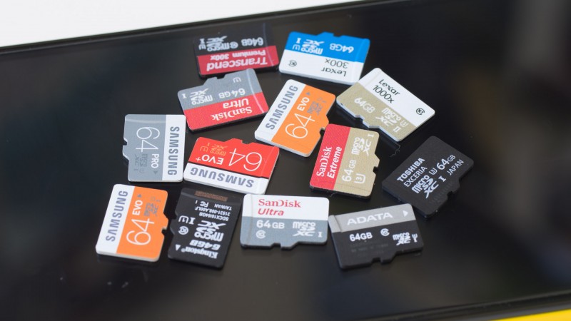 13x 64GB MicroSD Speicherkarten im Test von Samsung Lexar SanDisk-18