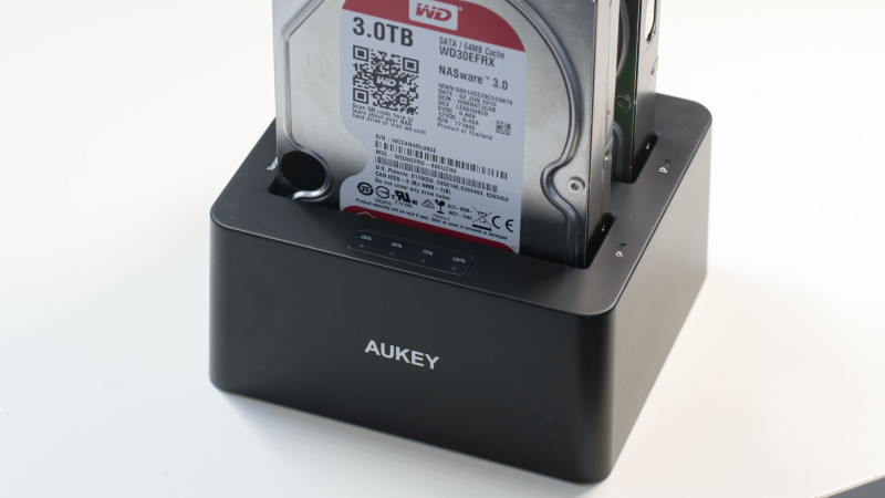 AUKEY DS-B3 Festplatte Dockingstation mit Klonfunktion im Test-7