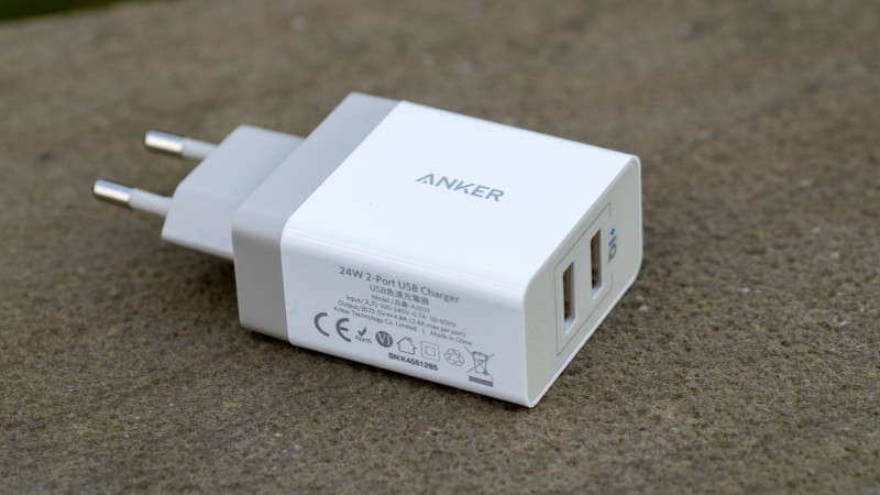 Anker 24W 2-Port USB Ladegerät mit PowerIQ Test Review-5