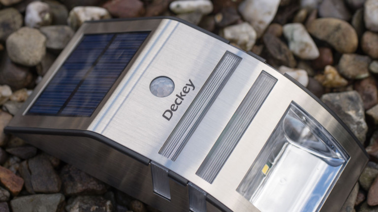 Deckey LED Solarleuchte Mit Bewegungsmelder im Test