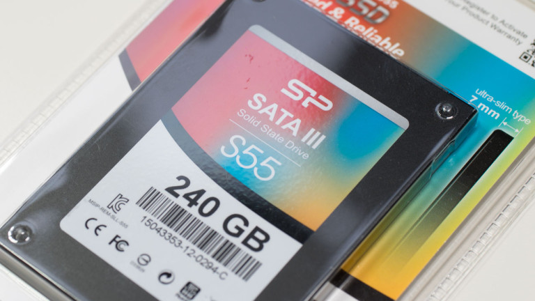 Die Silicon Power Slim S55 240GB SSD im Test