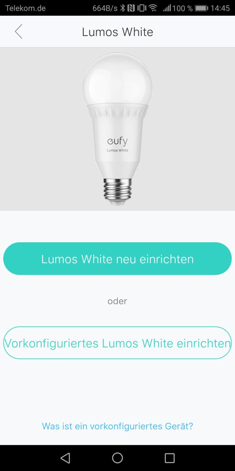 Die Eufy Lumos T1011 Smart LED Wifi Lampe im Test, eine WLAN LED Glühbirne von Anker für 24