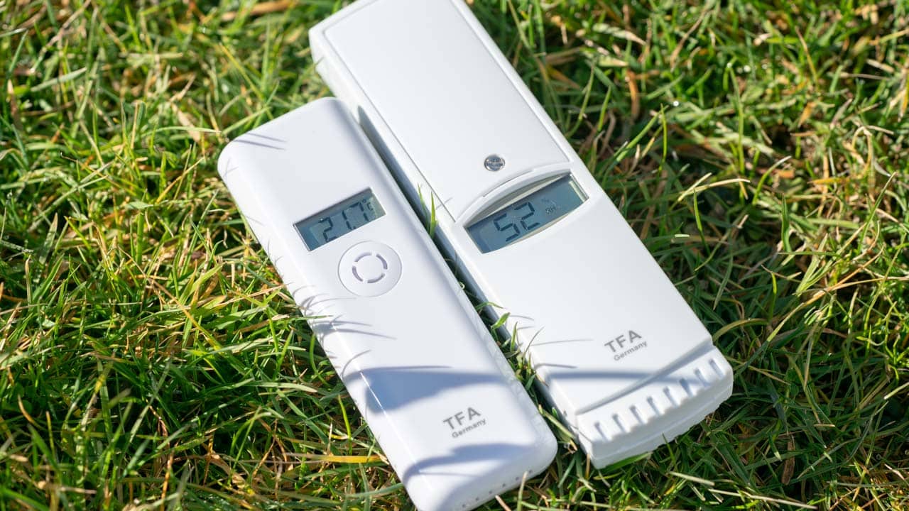 TFA Dostmann WeatherHub 30.3301.02 - Trasmettitore Temperatura Con Sonda Esterna Impermeabile E Custodia - Sensore Per Gateway
