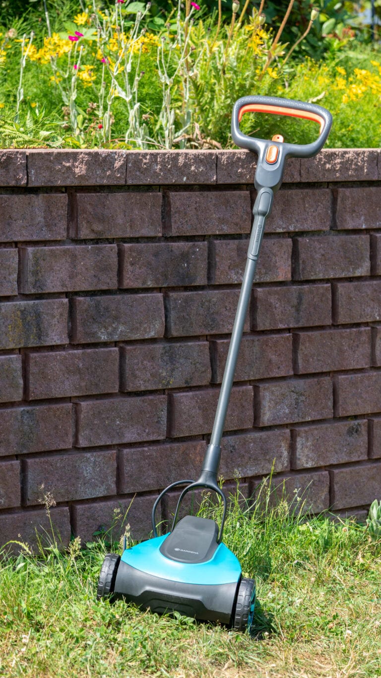 Test Gardena HandyMower, ein leistungsstarker mini AkkuRasenmäher