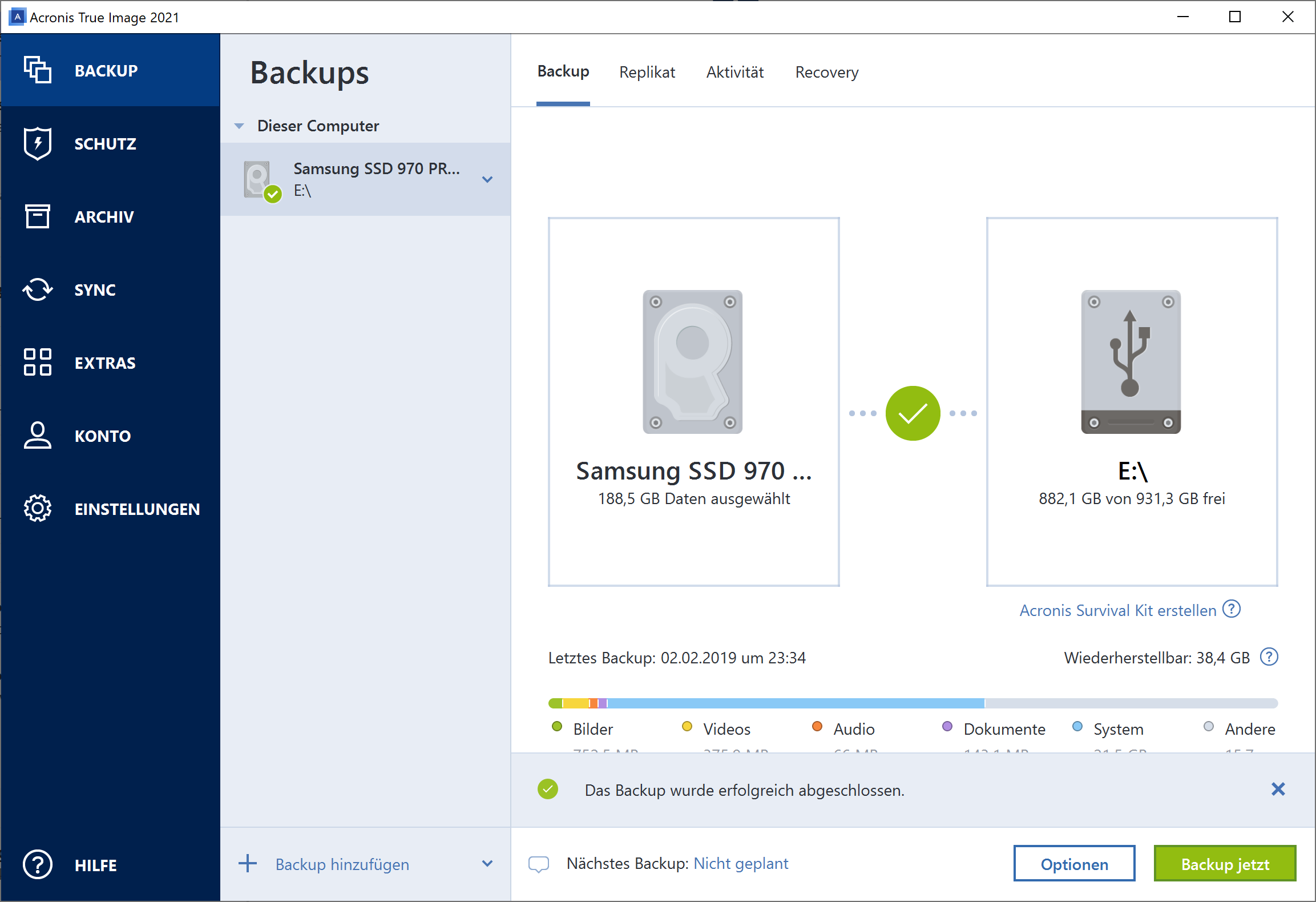 acronis true image fcportable