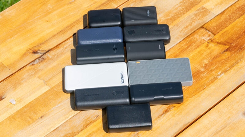 11x kompakte powerbanks fürs wandern im vergleich 10