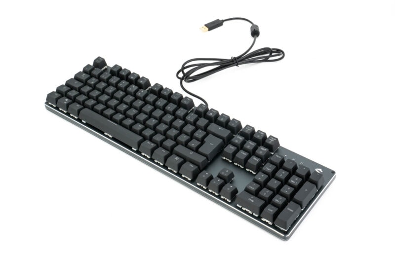 black shark mechanische gaming tastatur test 1