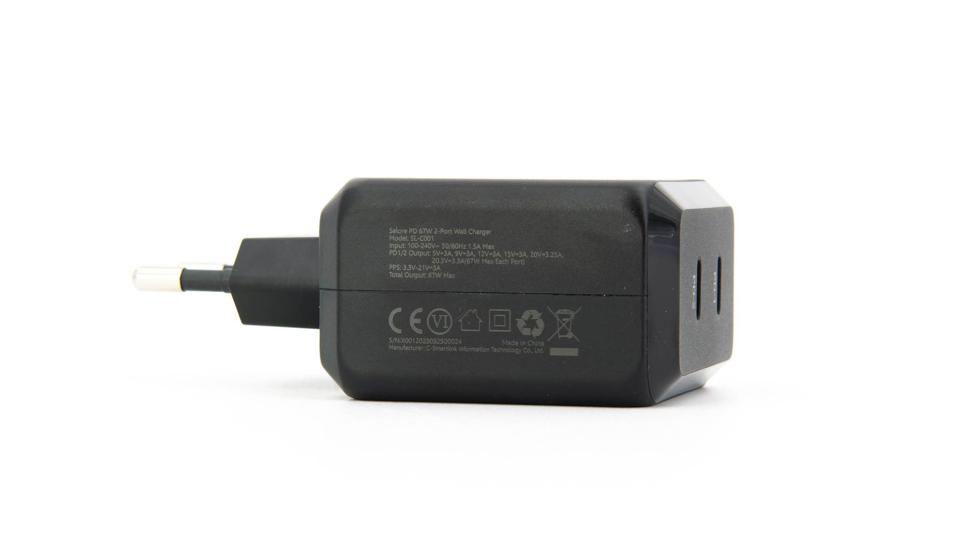 Das Selore&SGlobal Selore SLC001 67W USB C Ladegerät im Test Techtest