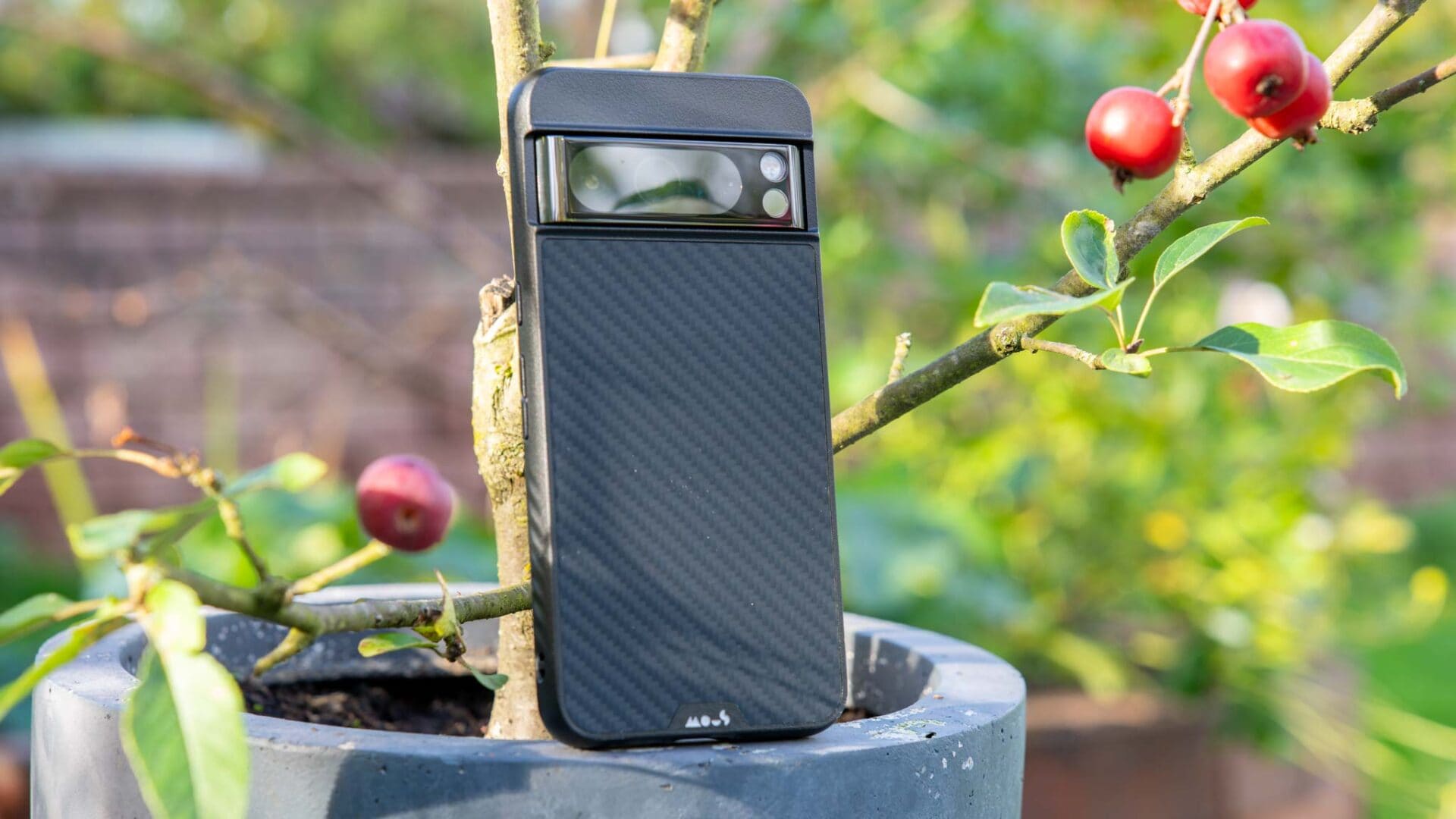 Flip Wallet Hülle Für Asus ROG Phone 8 Pro – Carbon-Optik, Magnetisch, Mit Standfunktion