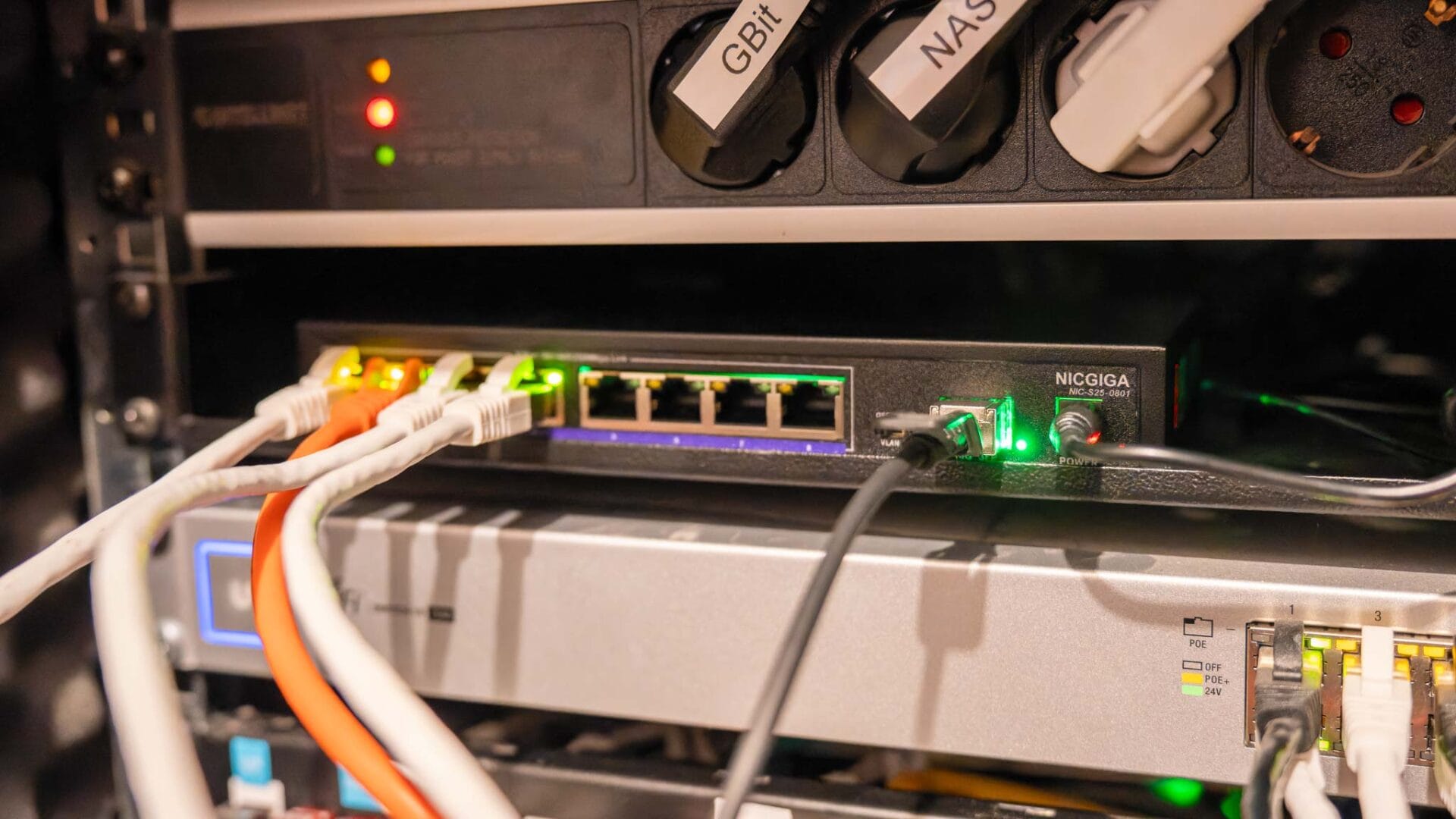 Noic Switch NICGIGA NIC-S250801 8 Port 2,5Gbit Switch, günstig, schnell und sehr ...