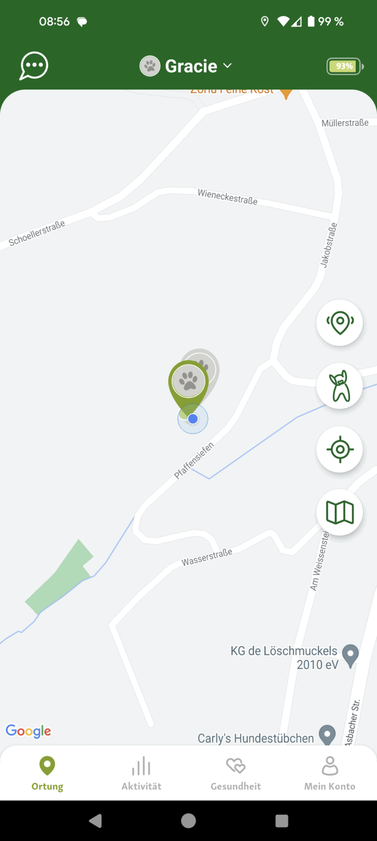 Fressnapf Tracker im Test, günstiger GPS Tracker mit NBIoT Technik