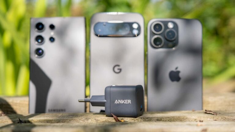 Das beste Ladegerät fürs iPhone 16 Pro, Samsung S24 und Pixel 9 Pro: Anker 45W USB-C Ace