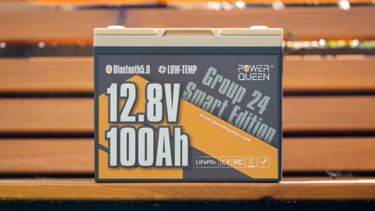 Gruppe 24 LiFePO4 Akku mit Bluetooth von Power Queen im Test