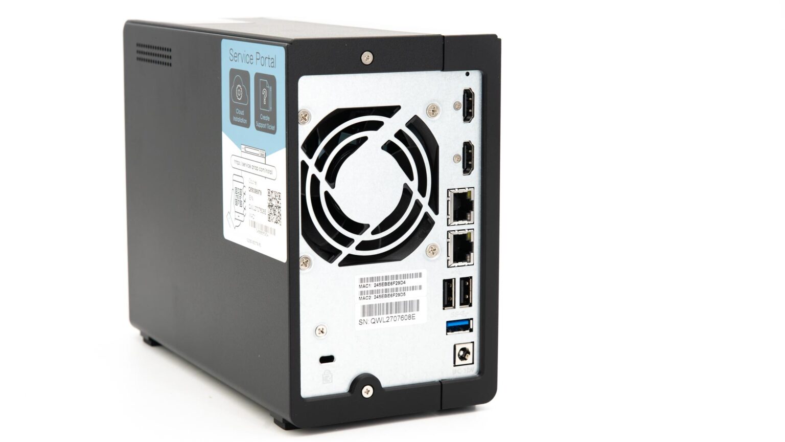QNAP TS-253E im Test: Leistungsstarkes 2-Bay NAS mit ZFS und 2,5 Gbit ...