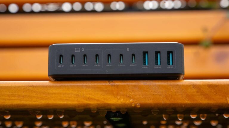 480 W + 10 Ports für unter 70€ ?! Das Rocoren 480W GaN USB-C Ladegerät mit 10 Ports im Test
