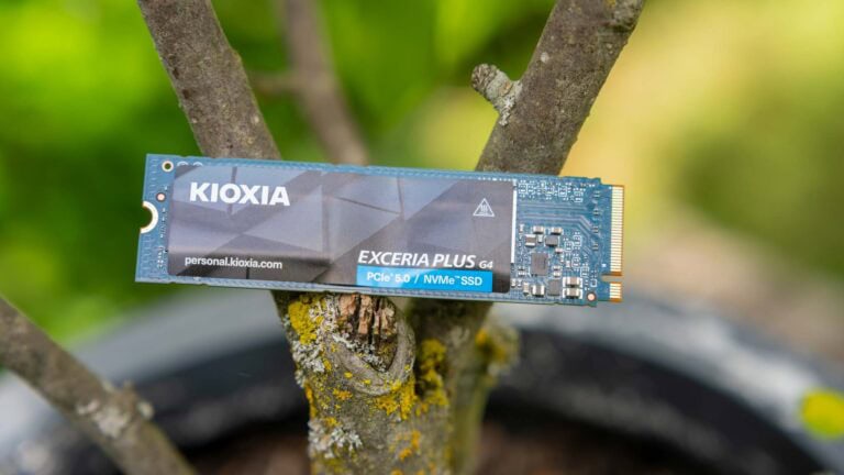 KIOXIA EXCERIA PLUS G4 im Test, sparsam und kühl trotz PCIe 5.0