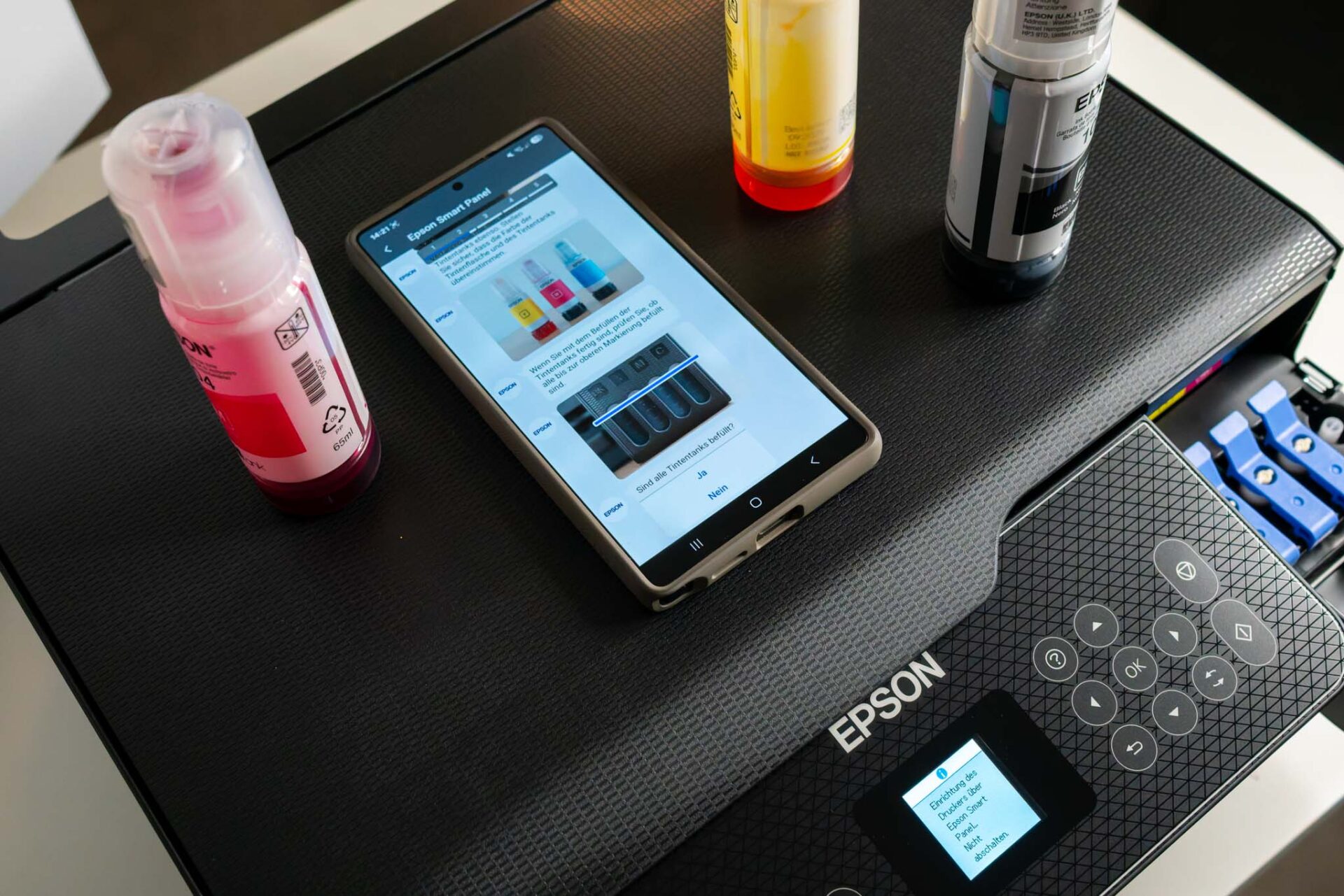 Erstaunlich Epson Drucker Test Ebenbild