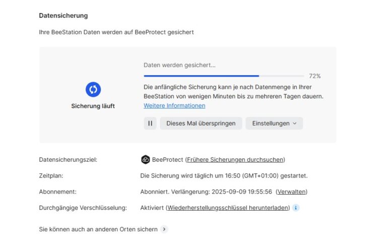 Was ist Synology BeeProtect?