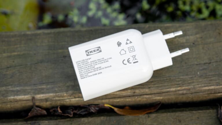 65W für 12,99€? Ikea SJÖSS 65 W 1 Port USB Ladegerät im Test