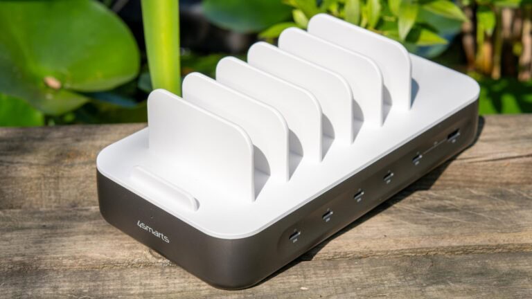 4smarts Ladestation Team 100W im Test, die Ladestation für Büro und Gewerbe