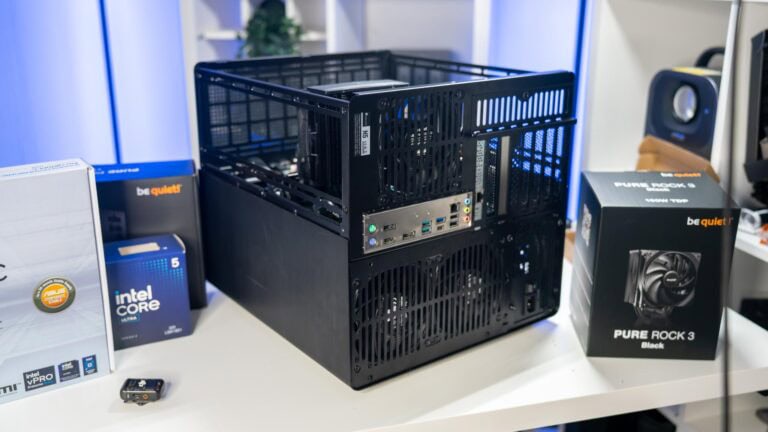DIY Home Server für Unraid und 12 Hot-Swap-Schächte
