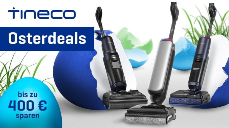 Tineco Osterdeals – Bis zu 50 % auf Top-Wischsauger bei MediaMarkt & OTTO [Anzeige]