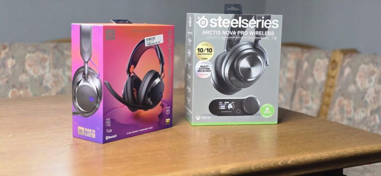JBL Quantum 950 vs. SteelSeries Arctis Nova Pro Wireless (Lesertest)