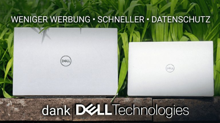 In eigener Sache: Weniger Werbung und Tracking, mehr Inhalt – dank Dell Technologies!