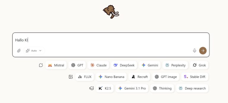 Ein Blick auf Mammouth AI, ChatGPT, Gemini, Claude Opus und Co. für 11,90 € im Monat?!