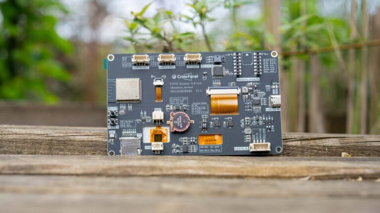 Das ELECROW ESP32 5 Zoll Display Advance-Series im Test, für den Home Assistant