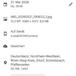 Synology BeePhotos – Freigabe-Ansicht