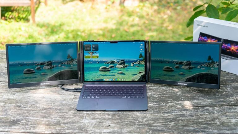 Blackview DCM5 im Test: Dual-Monitor-Erweiterung mit zwei 14-Zoll-Displays fürs Notebook