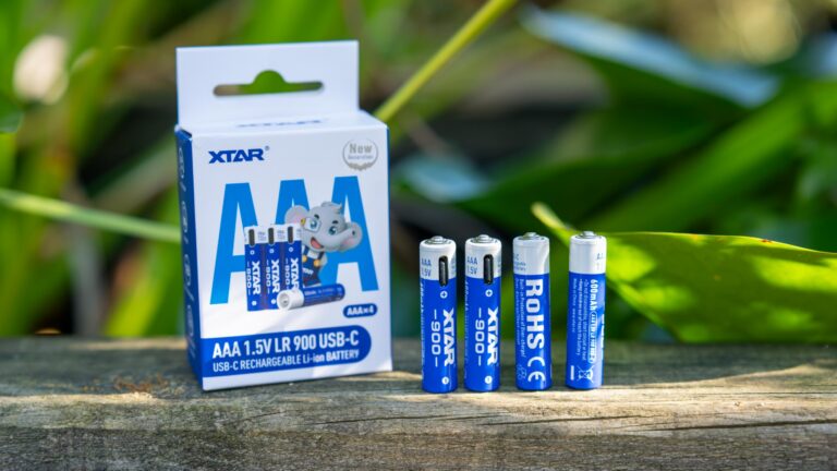 XTAR AAA LR 900 im Test: Lithium-AAA-Akkus mit integriertem USB-C